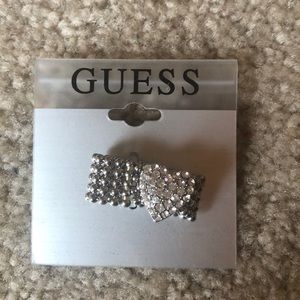 Guess Stretch Rhinestone Ring